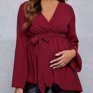 SHEIN Maternity Blouse